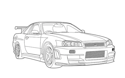 GTR R34: O Supercarro que Desafia os Limites