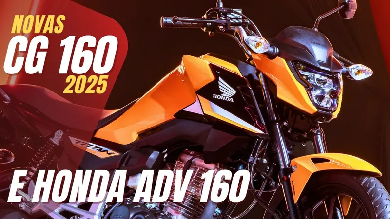 Titan 160 2025: O Futuro das Motos Revelado
