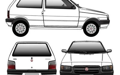 Uno Mille: O ícone da economia e versatilidade na história automotiva.